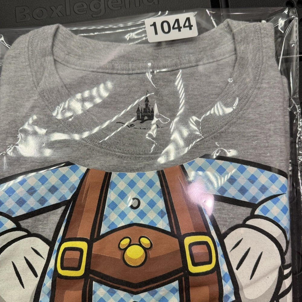 Disney Parks Epcot World Showcase Germany Shirt Gray Body Graphic Overall XXL - Picture 13 of 13